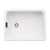 Abode New Belfast 1B Undermount Sink - White Image 1