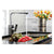Abode New Media Single Lever Mixer Tap - Chrome Image 2