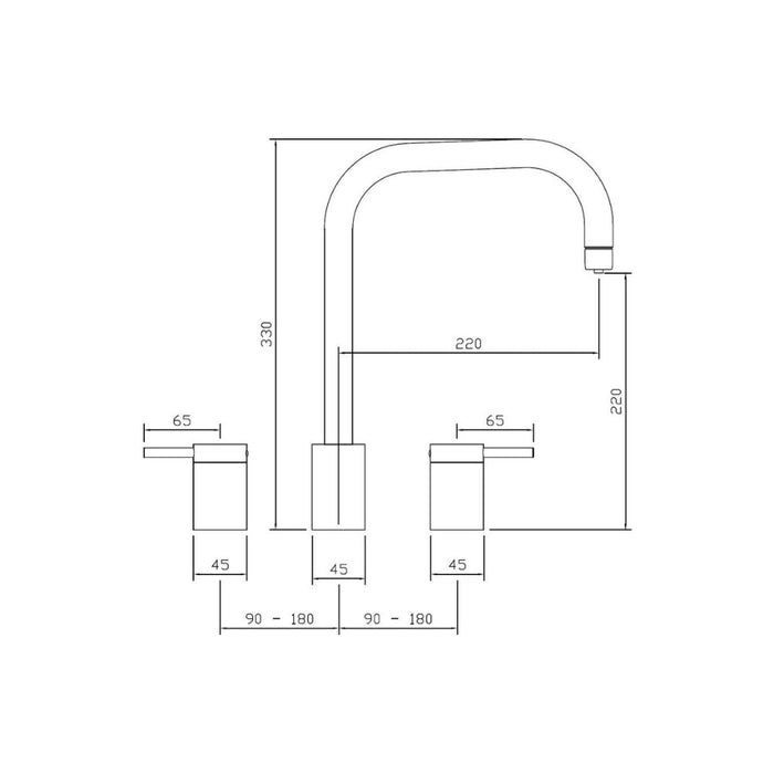 Abode Project 4 IN 1 3 Part Tap & Proboil.4E Tank - Matt Black Image 5