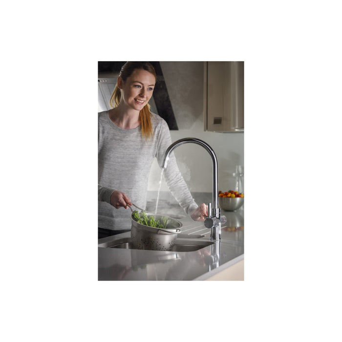 Abode Prostream 3 IN 1 Swan Spout Monobloc Tap Image 3