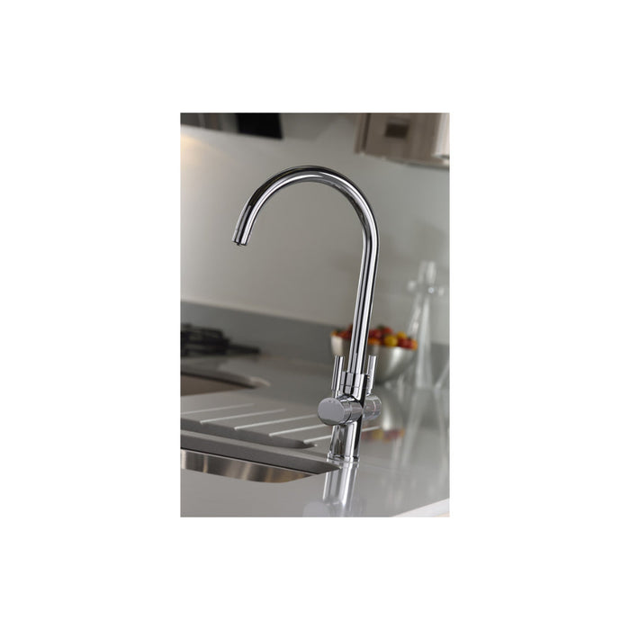 Abode Prostream 3 IN 1 Swan Spout Monobloc Tap Image 4