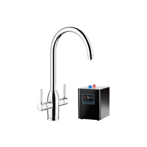 Abode Province 4 IN 1 Monobloc Tap & Proboil.4E Tank - Chrome Image 1