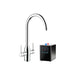 Abode Province 4 IN 1 Monobloc Tap & Proboil.4E Tank - Chrome Image 1