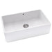 Abode Provincial Large 1B Undermount Sink - White Image 2