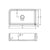 Abode Provincial Large 1B Undermount Sink - White Image 4