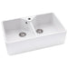 Abode Provincial Large 2B Undermount Sink - White Image 2