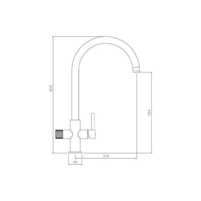 Abode Puria Aquifier Mixer Tap Image 8