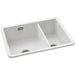 Abode Sandon 1.5B Ceramic Undermount/Inset Sink - White Image 2