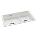 Abode Sandon 1.75B Ceramic Undermount/Inset Sink - White Image 2