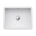 Abode Sandon Large 1B Ceramic Undermount/Inset Sink - White Image 1
