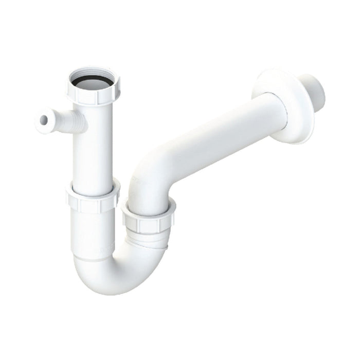 Abode Single Bowl Pipework Kit - White Image 1