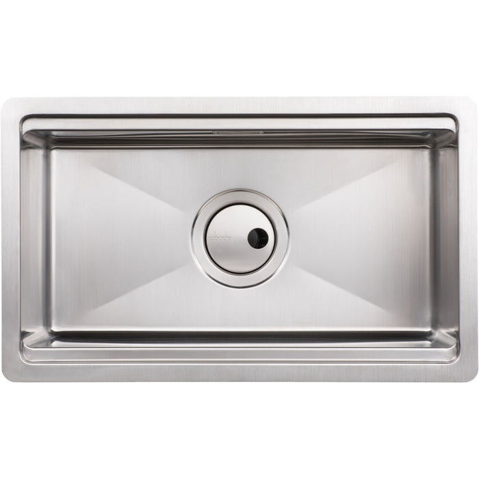 Abode Studio 1B Undermount Sink (inc. Accessories) - St/Steel Image 2