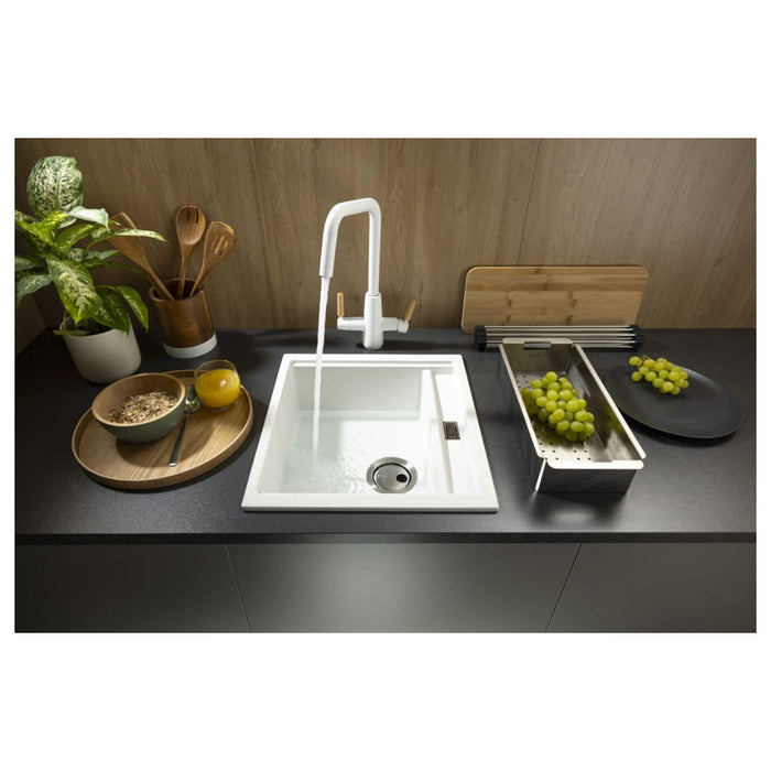 Abode Synchronist Compact 1.25B Inset/Undermount Sink Image 5