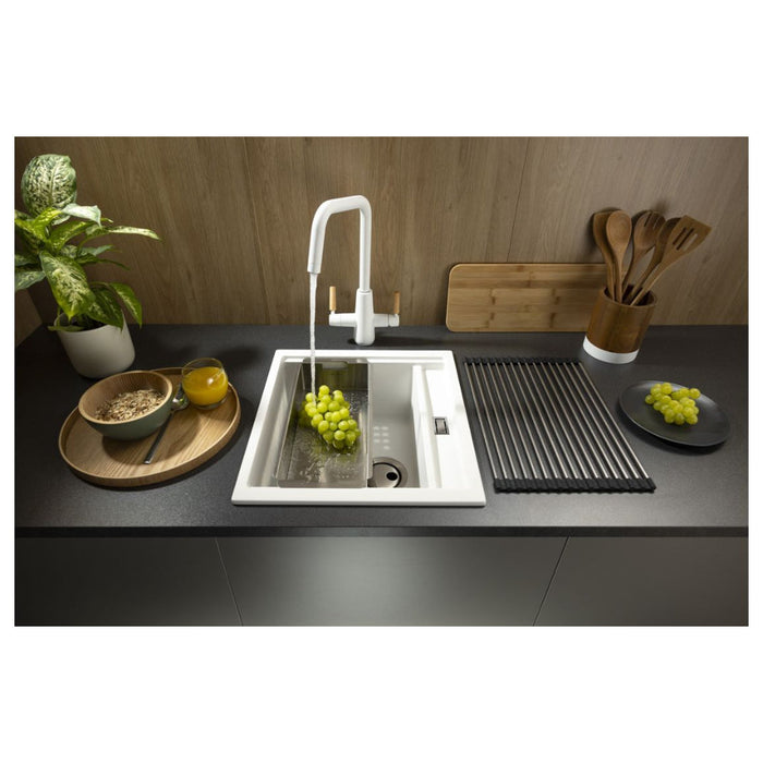 Abode Synchronist Compact 1.25B Inset/Undermount Sink Image 6