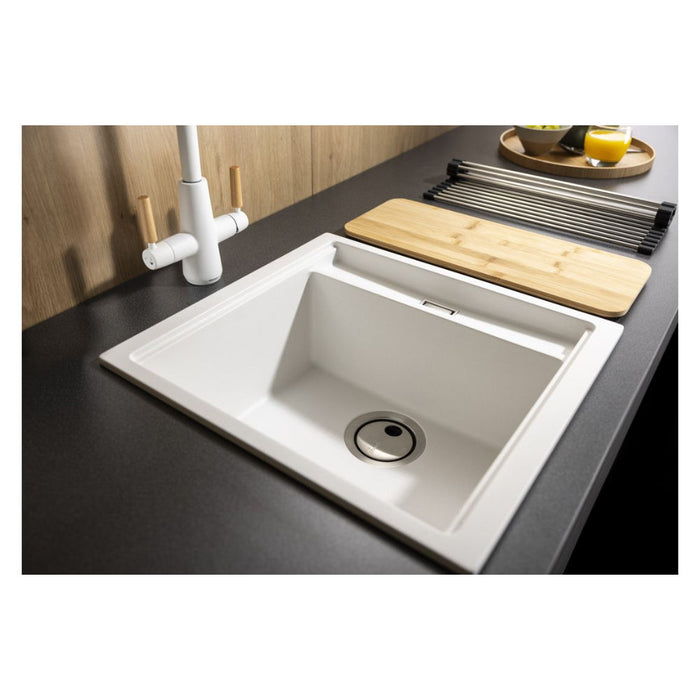 Abode Synchronist Compact 1.25B Inset/Undermount Sink Image 7