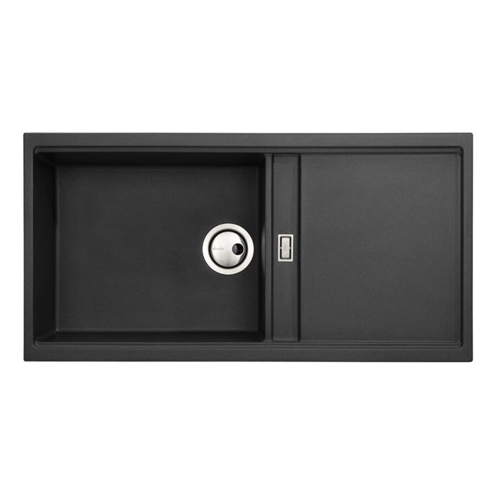 Abode Synchronist Large 1.25B & Drainer Inset/Undermount Sink Image 14