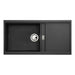 Abode Synchronist Large 1.25B & Drainer Inset/Undermount Sink Image 14