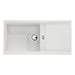 Abode Synchronist Large 1.25B & Drainer Inset/Undermount Sink Image 1