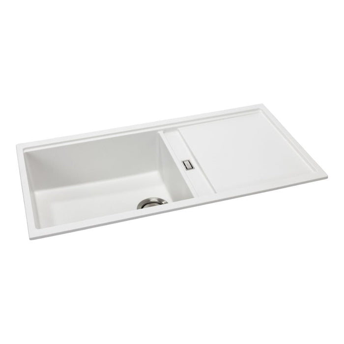Abode Synchronist Large 1.25B & Drainer Inset/Undermount Sink Image 2