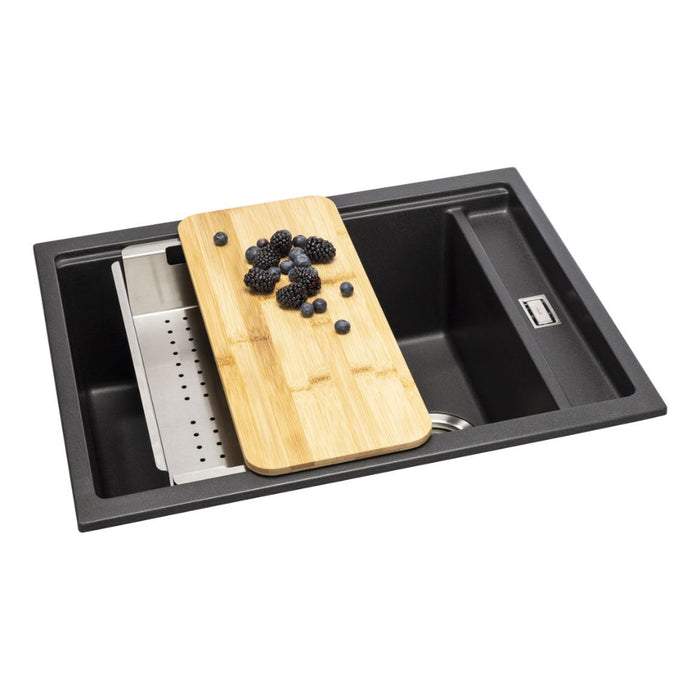 Abode Synchronist Large 1.25B Inset/Undermount Sink Image 12