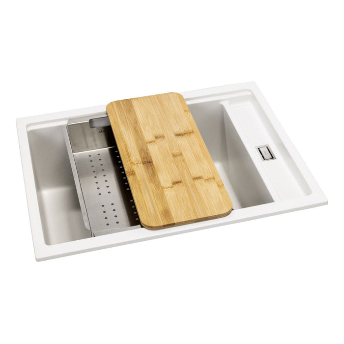 Abode Synchronist Large 1.25B Inset/Undermount Sink Image 3