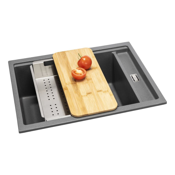 Abode Synchronist Large 1.25B Inset/Undermount Sink Image 8