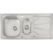 Abode Trydent 1.5B & Drainer Inset Sink - St/Steel Image 1