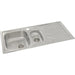 Abode Trydent 1.5B & Drainer Inset Sink - St/Steel Image 2