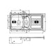 Abode Trydent 1.5B & Drainer Inset Sink - St/Steel Image 4