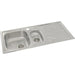 Abode Trydent 1.5B Inset St/Steel Sink Tap Pack Image 3