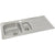 Abode Trydent 1.5B Inset St/Steel Sink Tap Pack Image 3