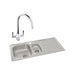 Abode Trydent 1.5B Inset St/Steel Sink Tap Pack Image 9