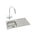 Abode Trydent 1B Inset St/Steel Sink & Tap Pack Image 1