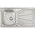 Abode Trydent 1B Inset St/Steel Sink & Tap Pack Image 2