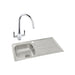 Abode Trydent 1B Inset St/Steel Sink & Tap Pack Image 8
