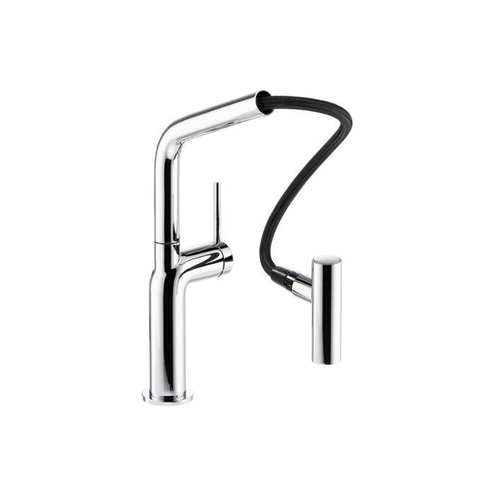 Abode Tubist T Single Lever Mixer Tap w/Pull Out - Chrome Image 2