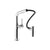 Abode Tubist T Single Lever Mixer Tap w/Pull Out - Chrome Image 2