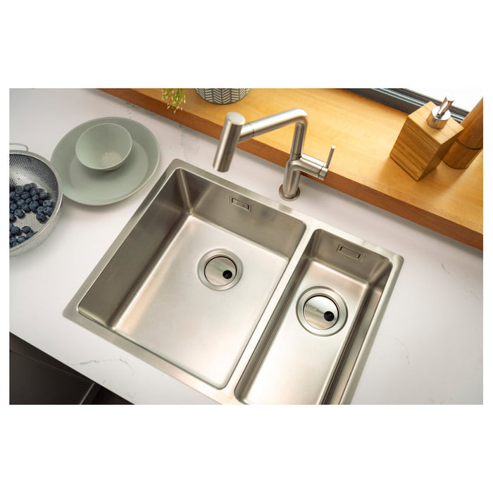Abode Tubist T Single Lever Mixer Tap w/Pull Out - Chrome Image 6