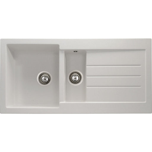 Abode Xcite 1.5B & Drainer Granite Inset Sink Image 1