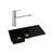 Abode Xcite 1.5B Inset Black Metallic Sink Tap Pack Image 17