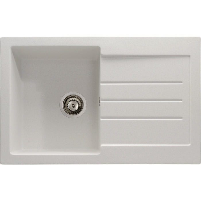 Abode Xcite 1B & Drainer Granite Inset Sink