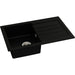 Abode Xcite 1B Inset Black Metallic Sink Tap Pack Image 3