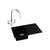 Abode Xcite 1B Inset Black Metallic Sink Tap Pack Image 9