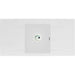 Abode Zero 1B & Double Drainer Granite Inset Sink - White Image 1