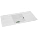 Abode Zero 1B & Double Drainer Granite Inset Sink - White Image 2