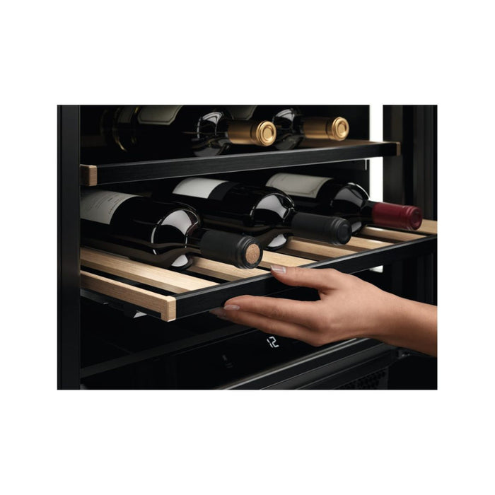 AEG AWS4052B5B B/U 60cm Wine Cabinet - Black Glass Image 6