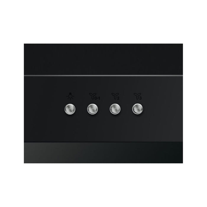 AEG DBX3951R Box Chimney Hood - Matt Black Image 2