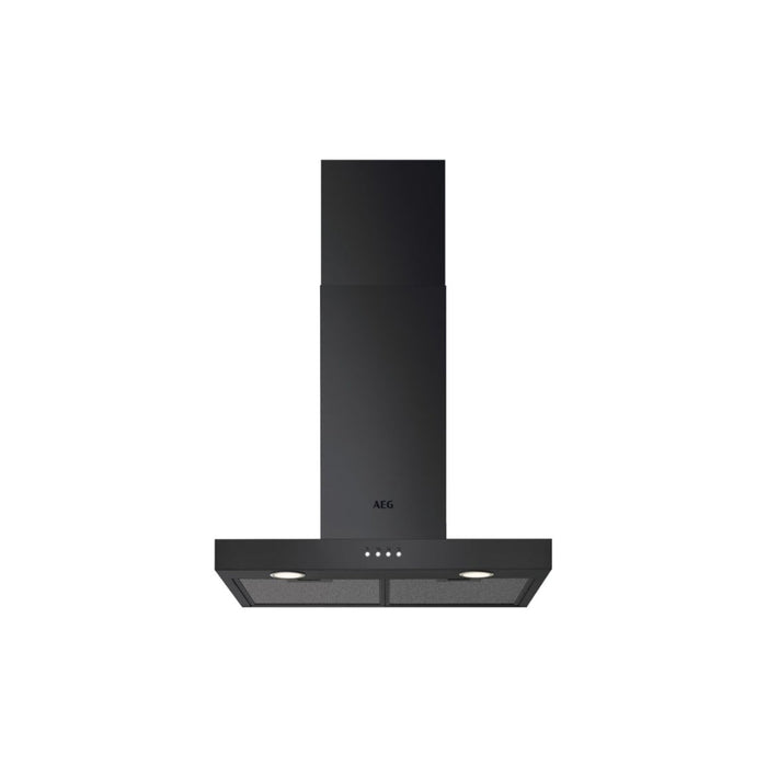 AEG DBX3951R Box Chimney Hood - Matt Black Image 6