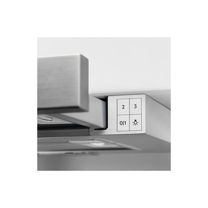 AEG DPB3632S 60cm Telescopic Hood - Silver Image 2