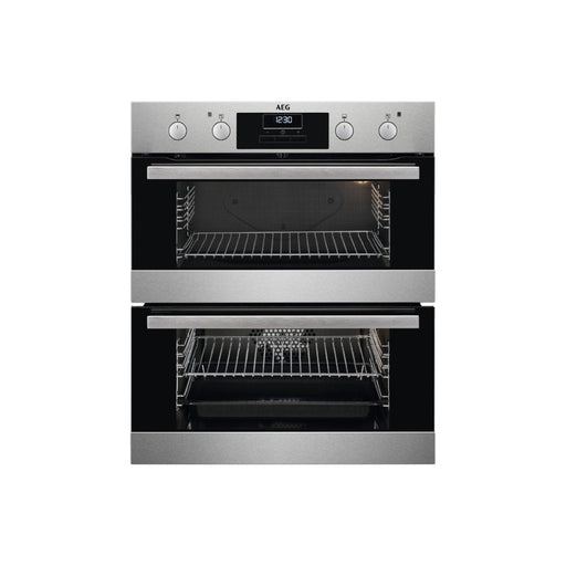 AEG DUB331110M B/U Double Electric Oven - St/Steel Image 1